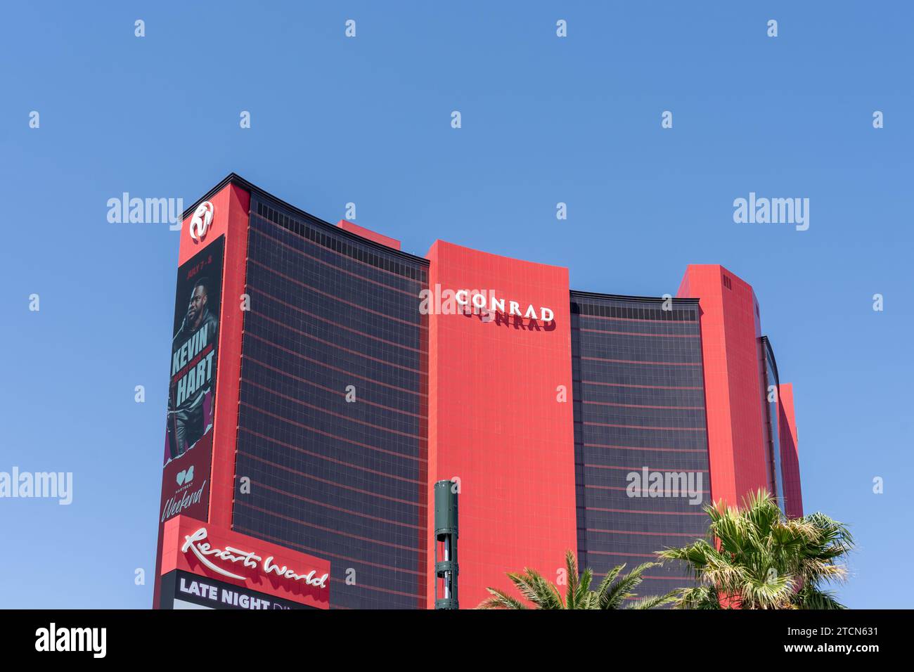 Conrad Las Vegas im Resorts World in Las Vegas, Nevada, USA Stockfoto