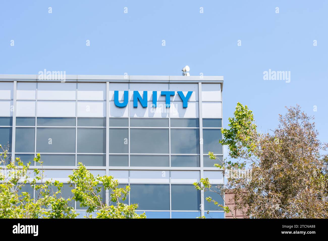 Hauptsitz VON UNITY Biotechnology in South San Francisco, Kalifornien, USA Stockfoto