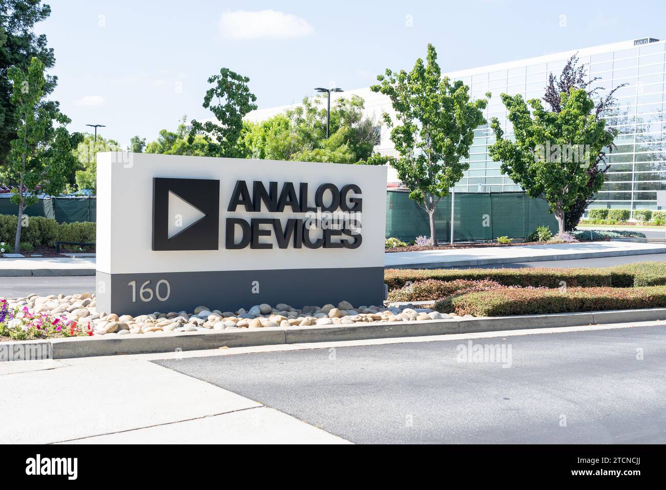 Analog Devices Büro in San Jose, Kalifornien, USA Stockfoto