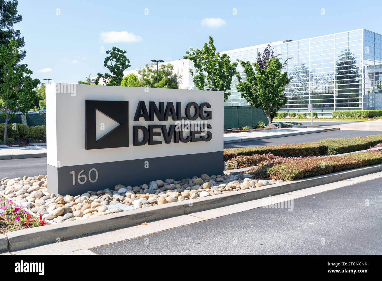 Analog Devices Büro in San Jose, Kalifornien, USA Stockfoto