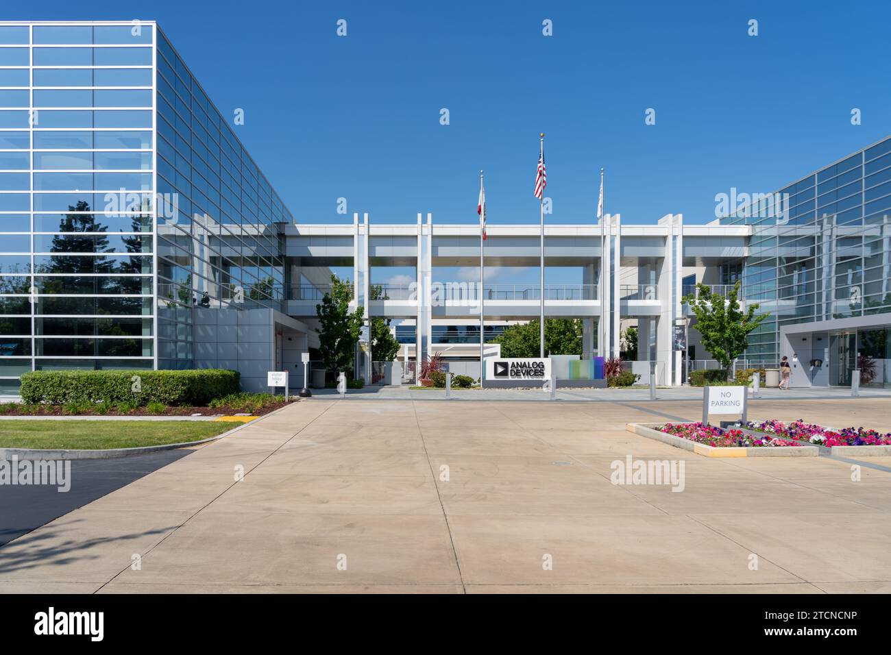 Analog Devices Büro in San Jose, Kalifornien, USA Stockfoto