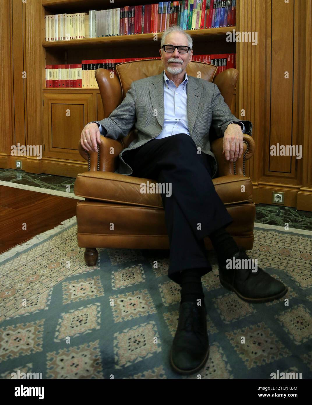 Madrid, 23.01.2020. Interview mit Genetiker Jef Boeke. Foto: Jaime García. Archdc. Quelle: Album / Archivo ABC / Jaime García Stockfoto