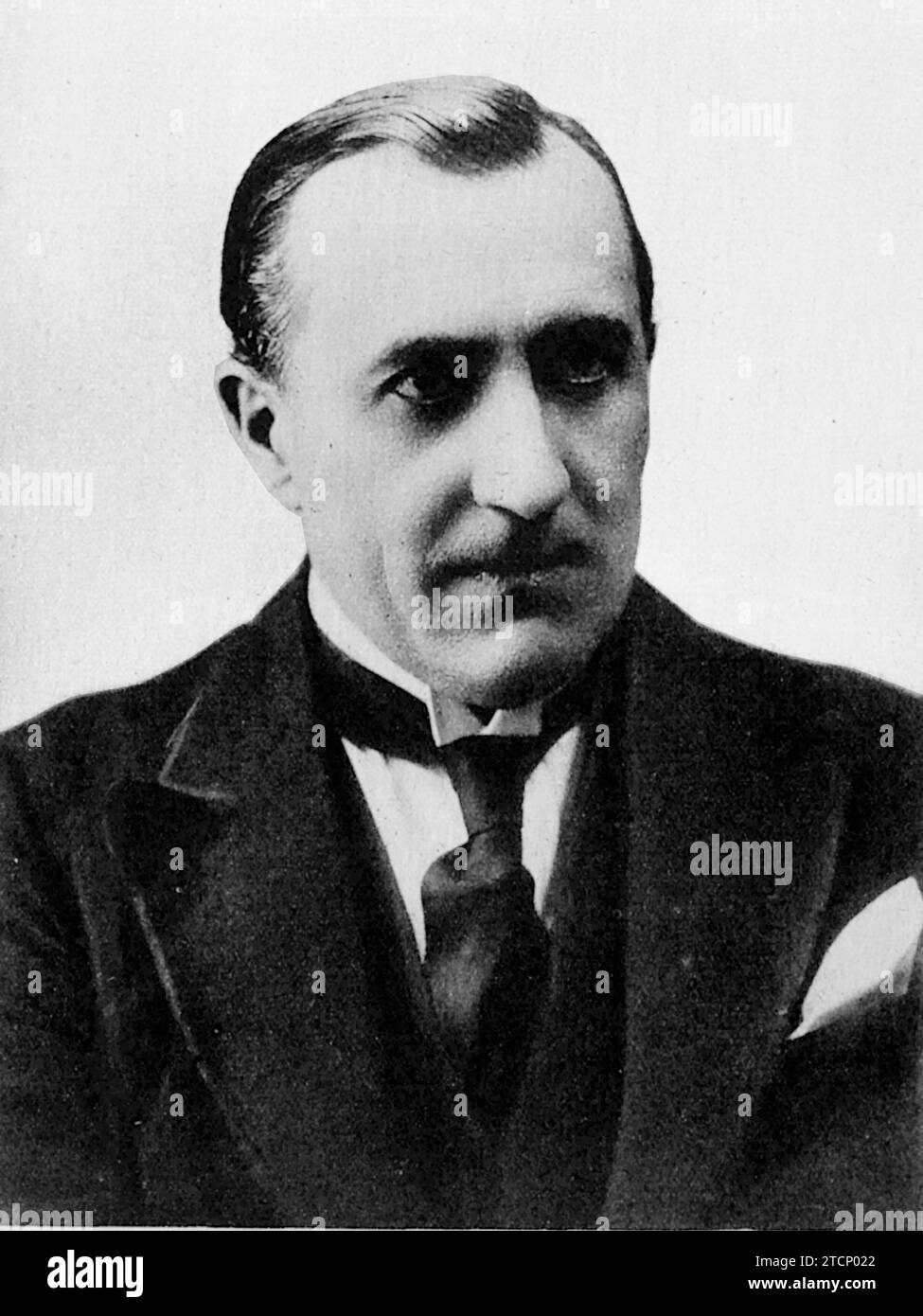 12/31/1934. Porträt des intellektuellen Ramiro de Maeztu. Quelle: Album / Archivo ABC / Alfonso Sánchez García Alfonso Stockfoto