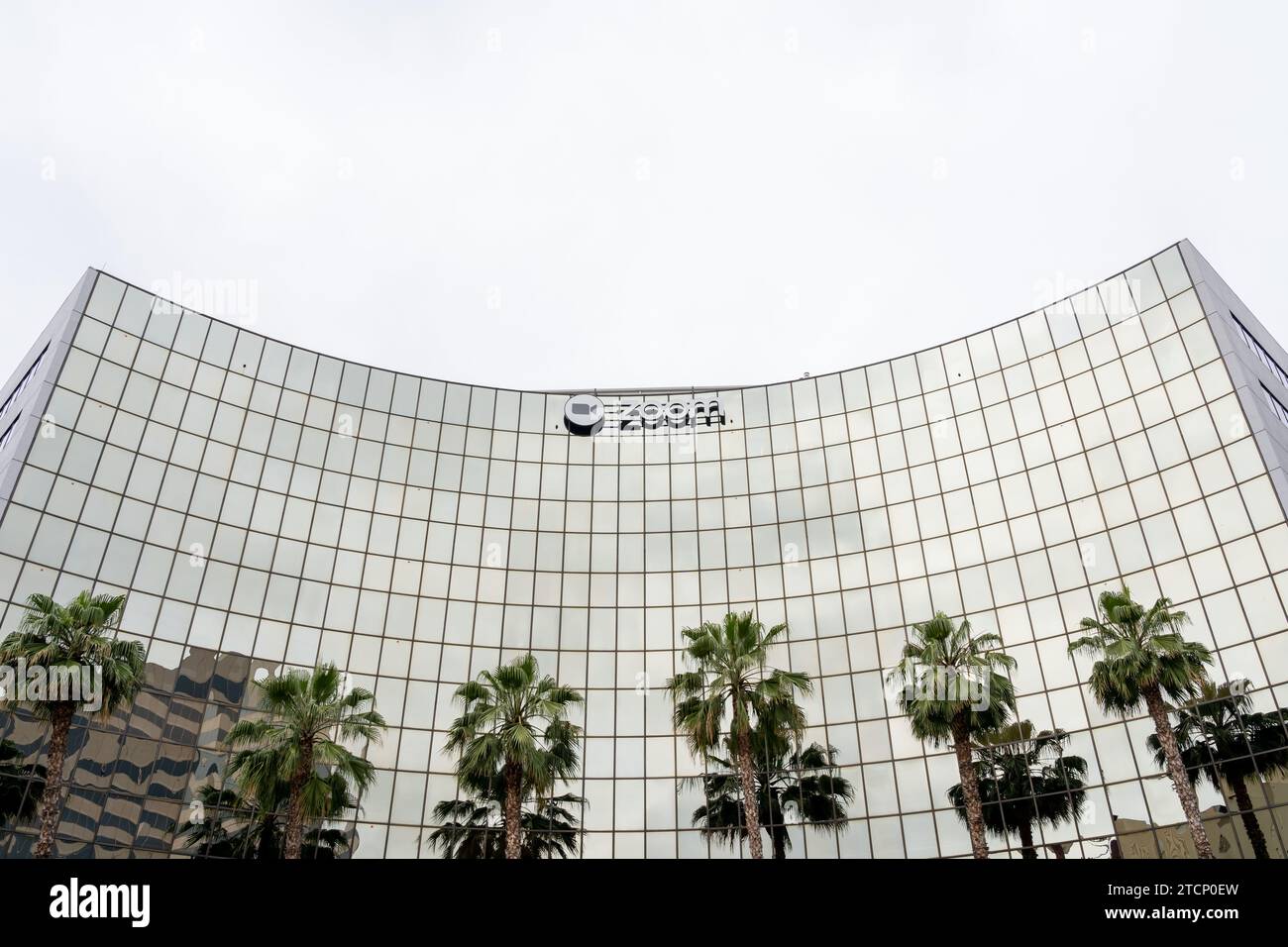 Zoom Hauptsitz in San Jose, Kalifornien, USA Stockfoto