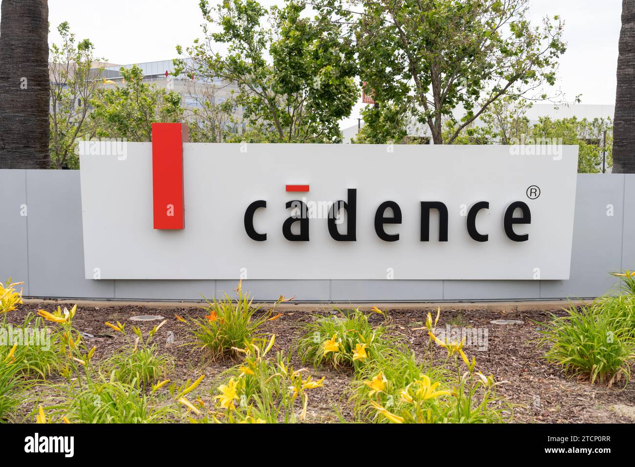 Cadence-Büro in San Jose, Kalifornien, USA Stockfoto