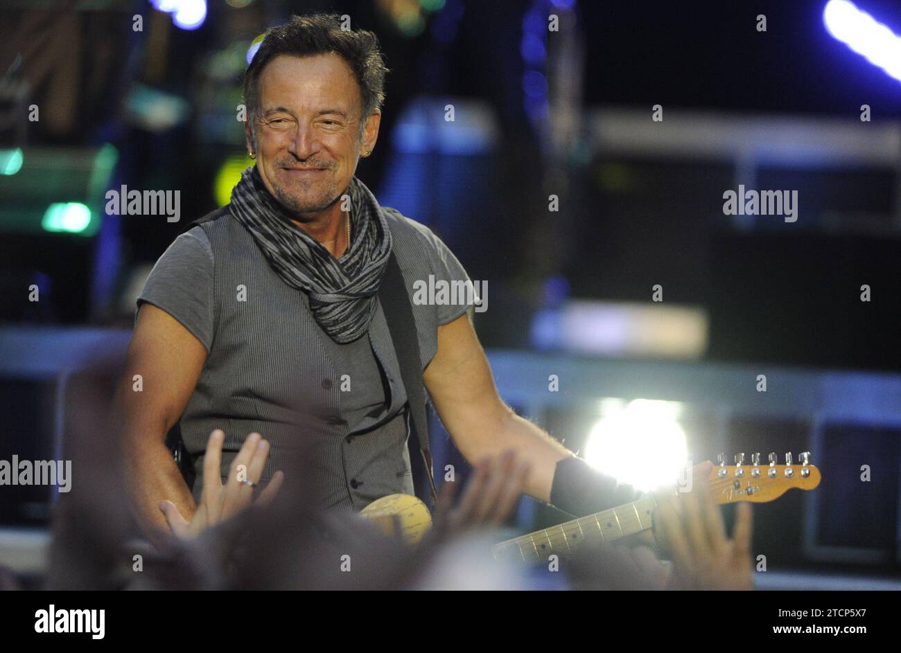 Madrid, 21.05.2016. Bruce Springsteen Konzert im Santiago Bernabéu. Foto: San Bernardo Archdc. Quelle: Album / Archivo ABC / Eduardo San Bernardo Stockfoto