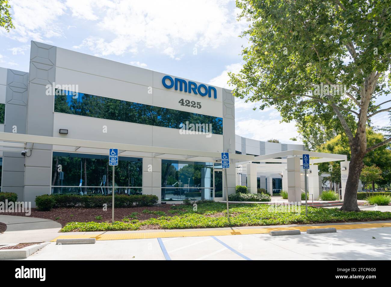 Omron Robotics and Safety Technologies Niederlassung in Pleasanton, Kalifornien, USA Stockfoto