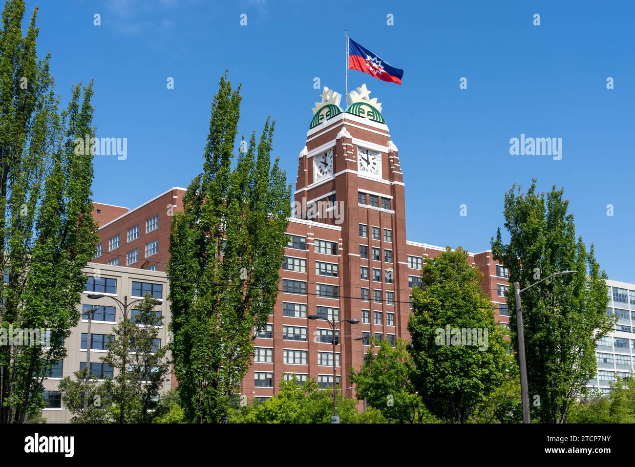 Starbucks Hauptsitz in Seattle, Washington, USA Stockfoto