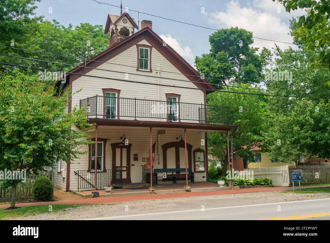 Das historische Zoar Village in Zoar, Ohio, USA Stockfoto