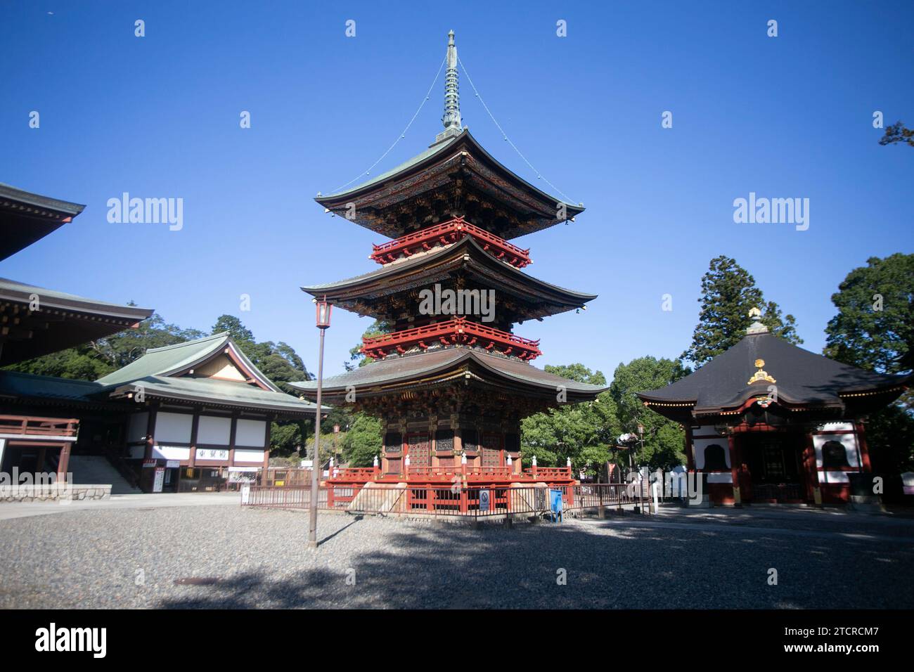 Der Naritasan Shinshoji Tempel ist ein beliebter buddhistischer Tempelkomplex in Narita Stockfoto