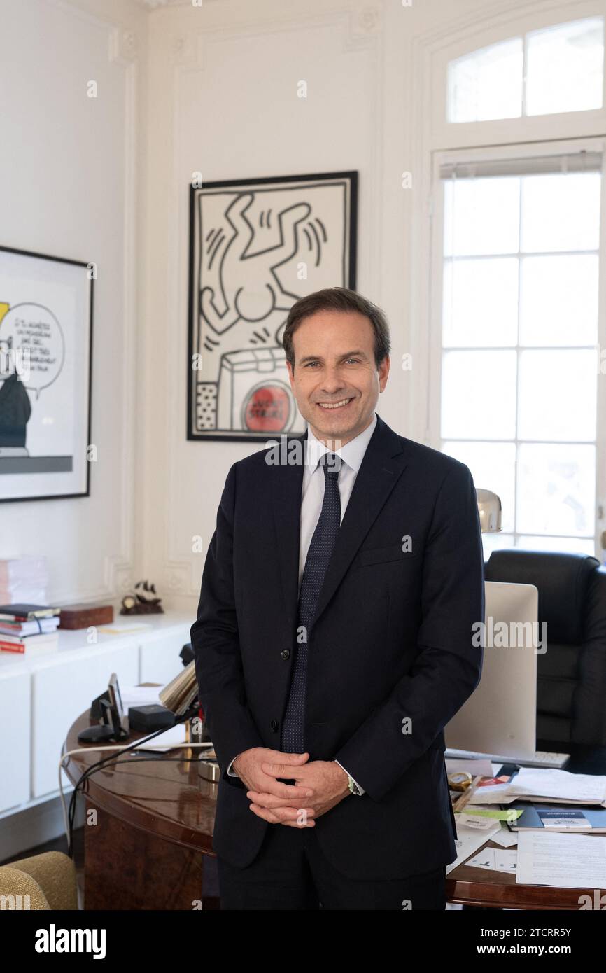 Paris, Frankreich. November 2023. Der Rechtsanwalt Pierre Hoffman wurde