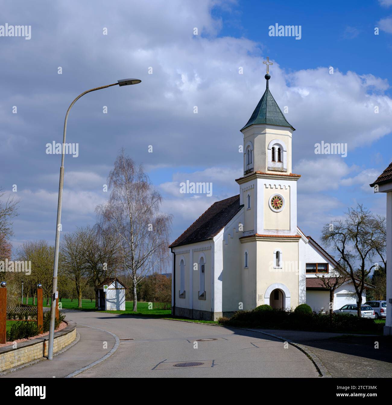 Marienkapelle, Dorfkirche Talheim, Lauterach, Munderkingen, Schwäbische Alb, Baden-Württemberg, Deutschland. Stockfoto