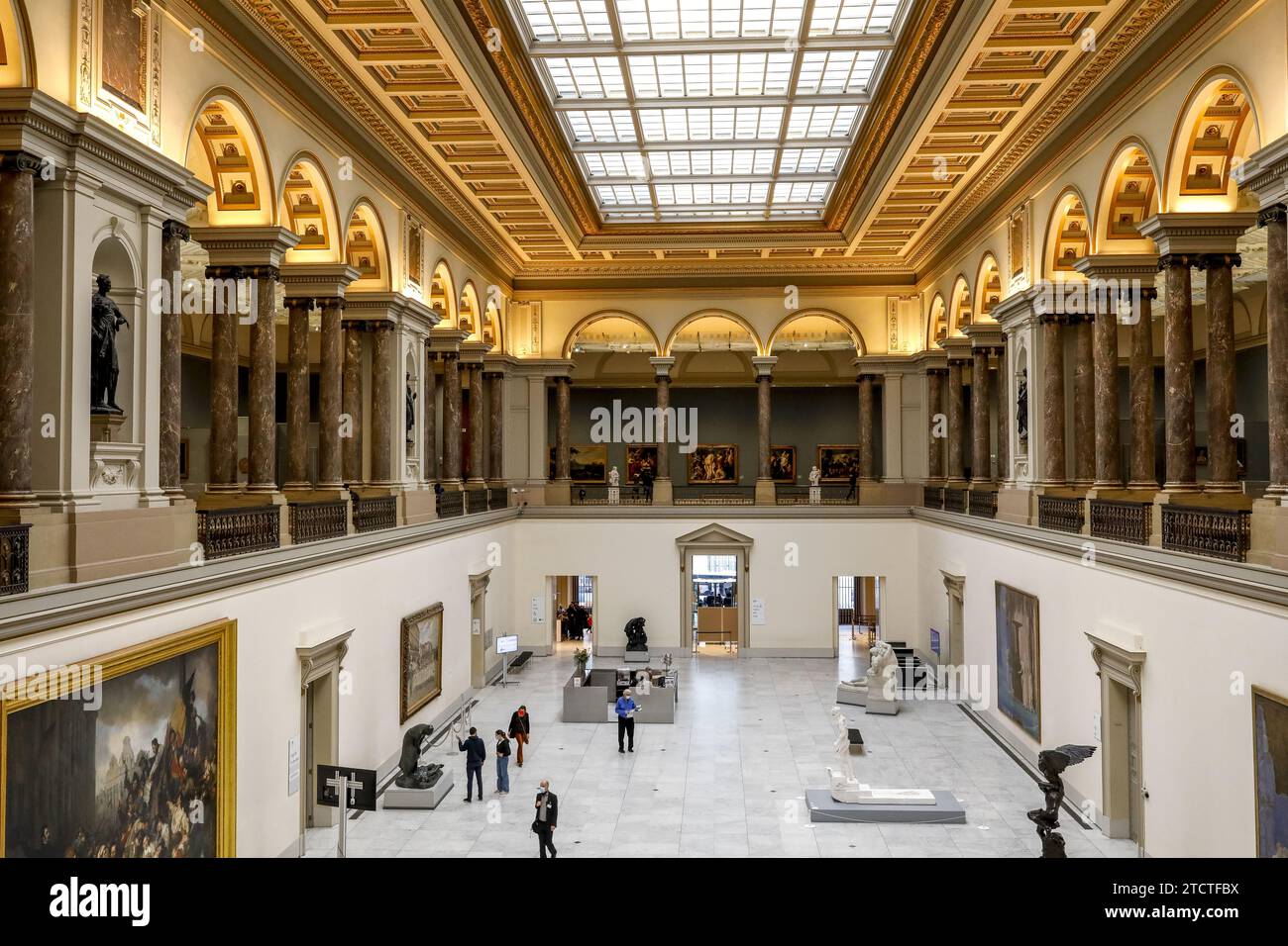 Musee royaux des Beaux-Arts de Belgique, Königliche Museen der Schönen Künste Belgiens, Brüssel Stockfoto