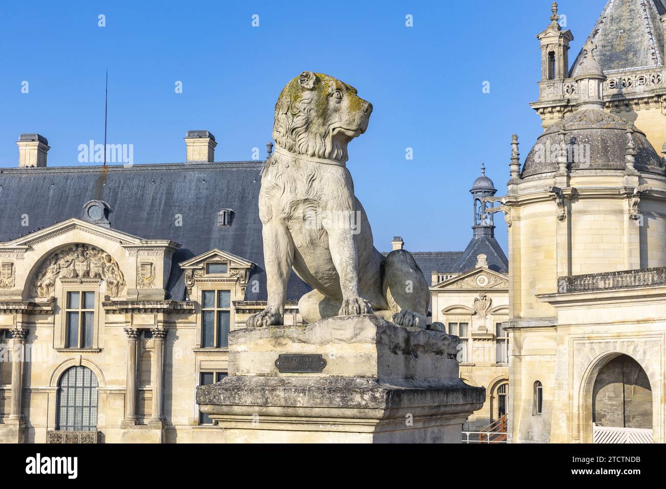 Schloss Chantilly, Museum Conde, Chantilly, Oise, Frankreich Stockfoto