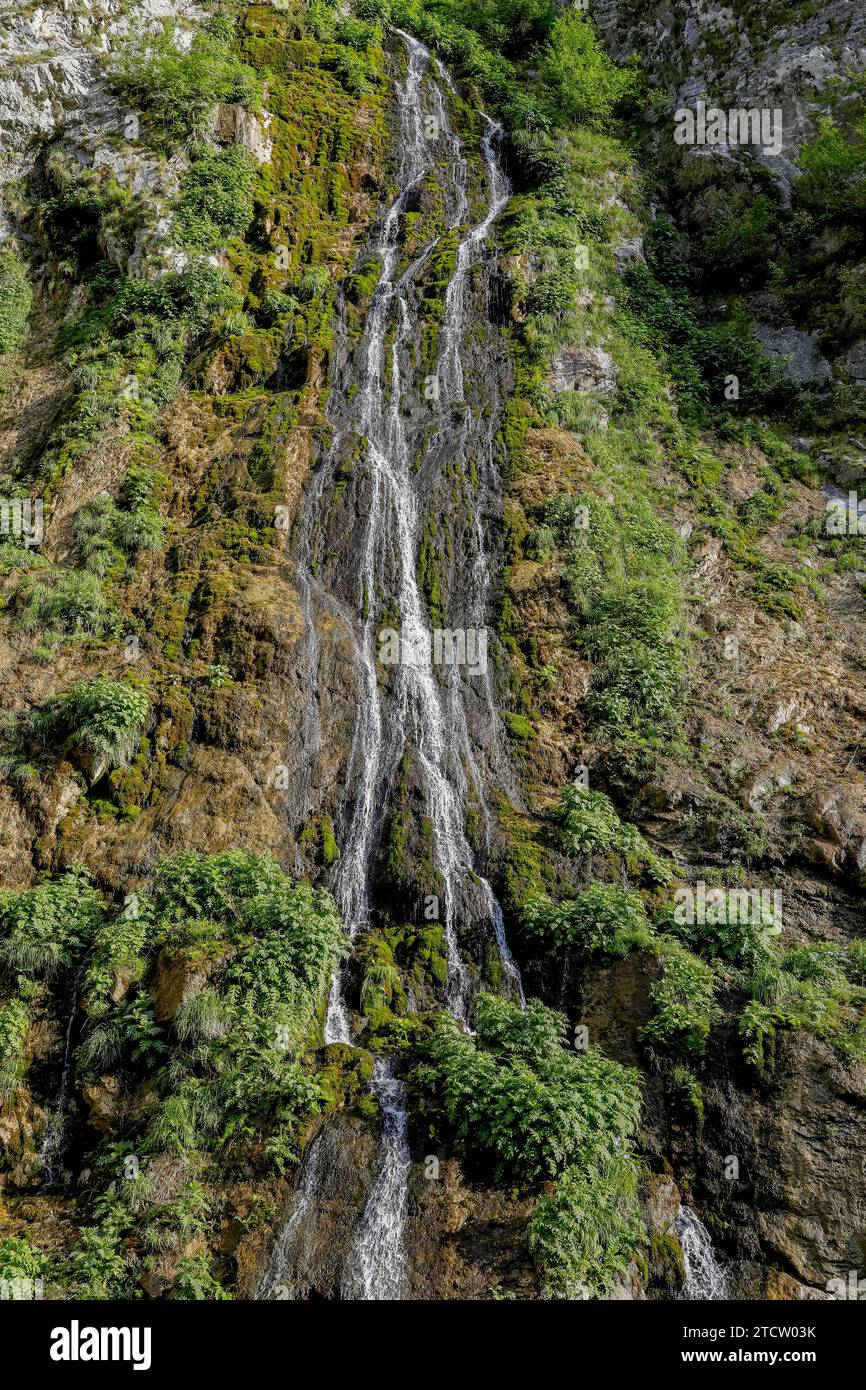 Rugova Canyon Wasserfall, Westkosovo Stockfoto