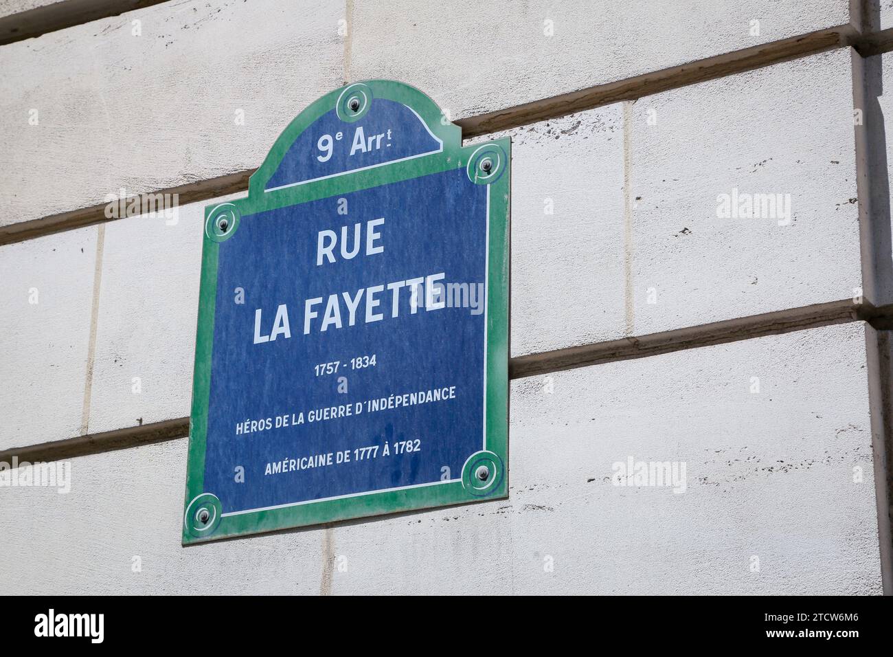 Opera Garnier, Symbol von Paris an einem sonnigen Tag, Paris, Frankreich Stockfoto