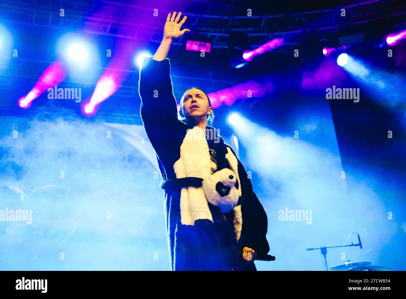 Mailand, Italien. November 2023. Tommy Cash tritt am 21. November 2023 live bei Fabrique in Mailand auf. (Foto: Alessandro Bremec/NurPhoto) Credit: NurPhoto SRL/Alamy Live News Stockfoto