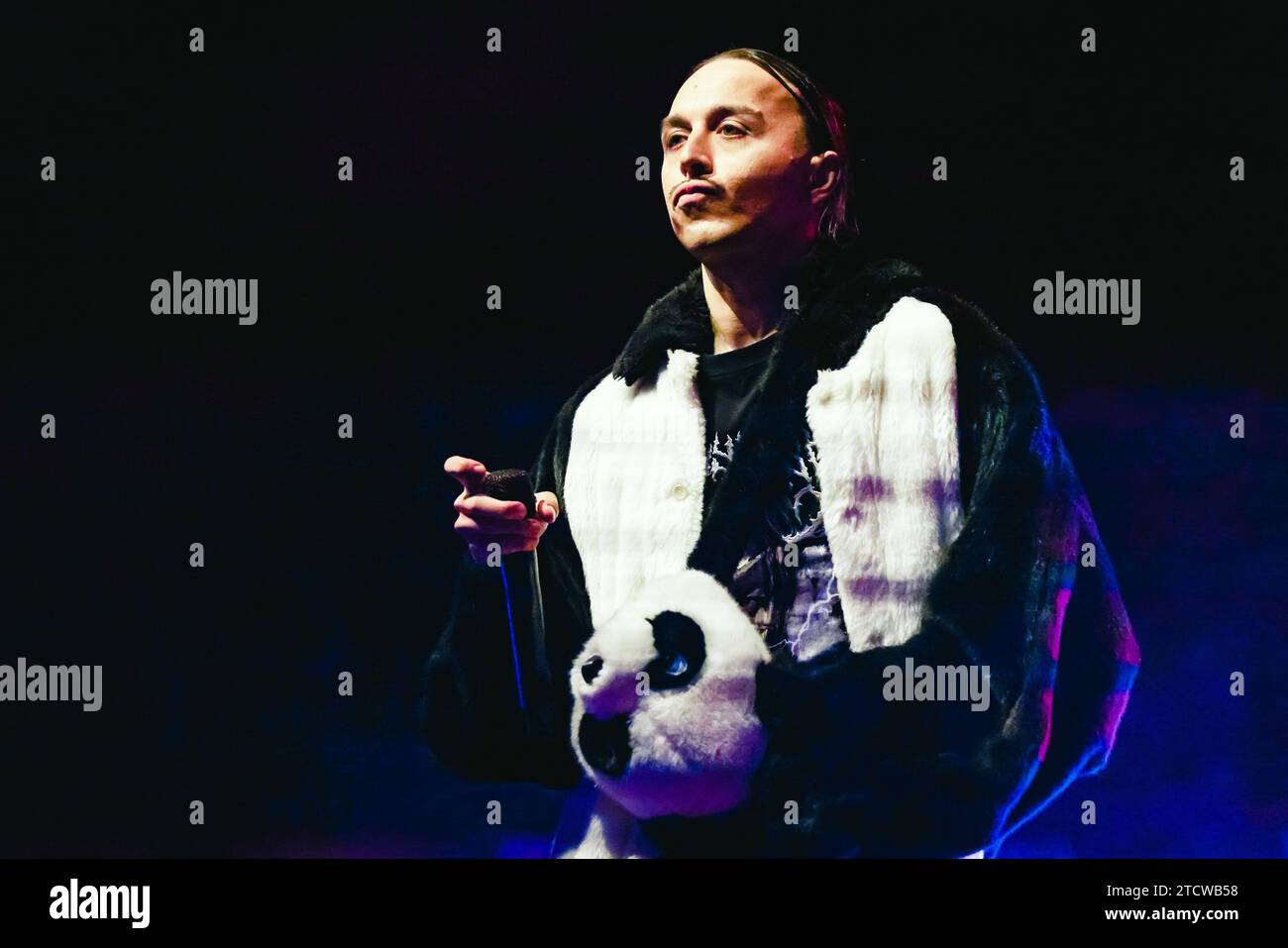 Mailand, Italien. November 2023. Tommy Cash tritt am 21. November 2023 live bei Fabrique in Mailand auf. (Foto: Alessandro Bremec/NurPhoto) Credit: NurPhoto SRL/Alamy Live News Stockfoto
