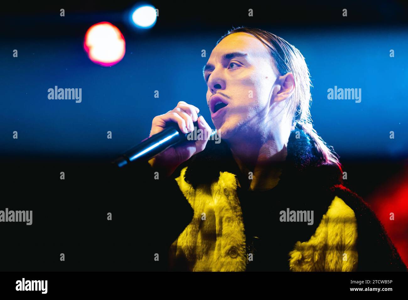 Mailand, Italien. November 2023. Tommy Cash tritt am 21. November 2023 live bei Fabrique in Mailand auf. (Foto: Alessandro Bremec/NurPhoto) Credit: NurPhoto SRL/Alamy Live News Stockfoto