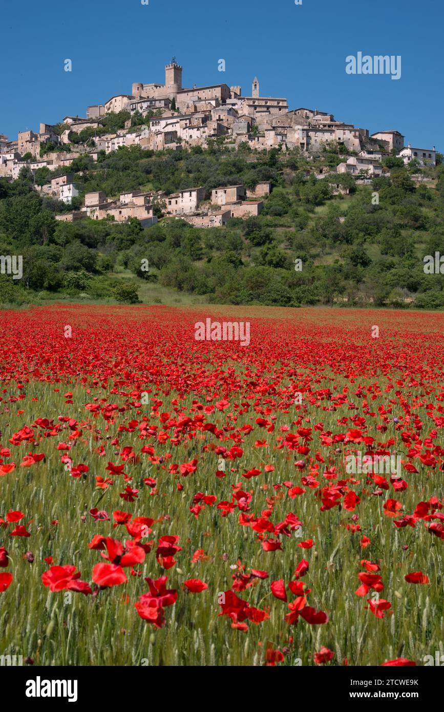 Conero. Italien Stockfoto