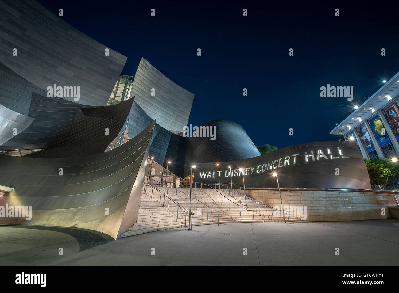 Die Walt Disney Concert Hall Stockfoto