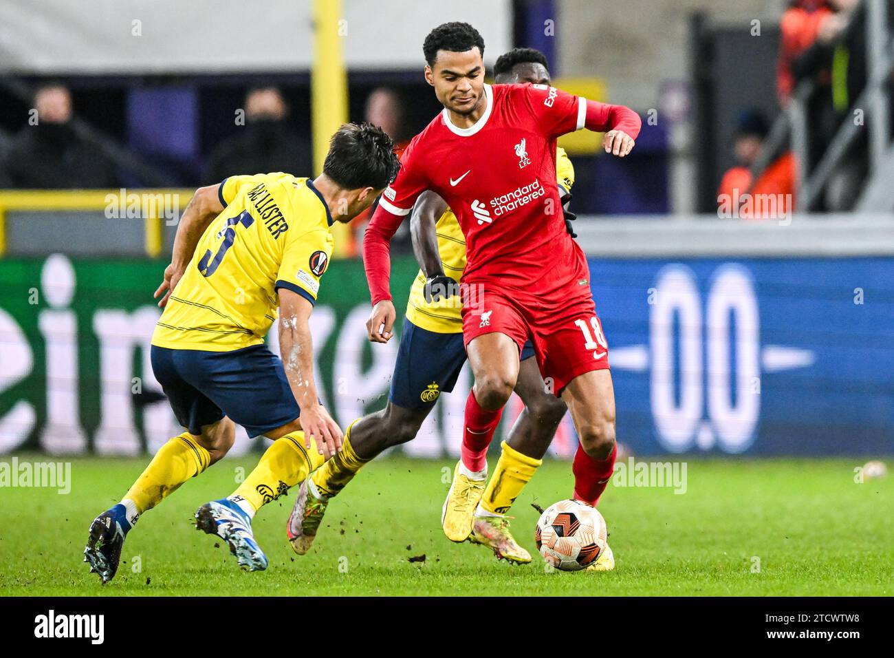 Kevin mac allister von der union saint gilloise Fotos und