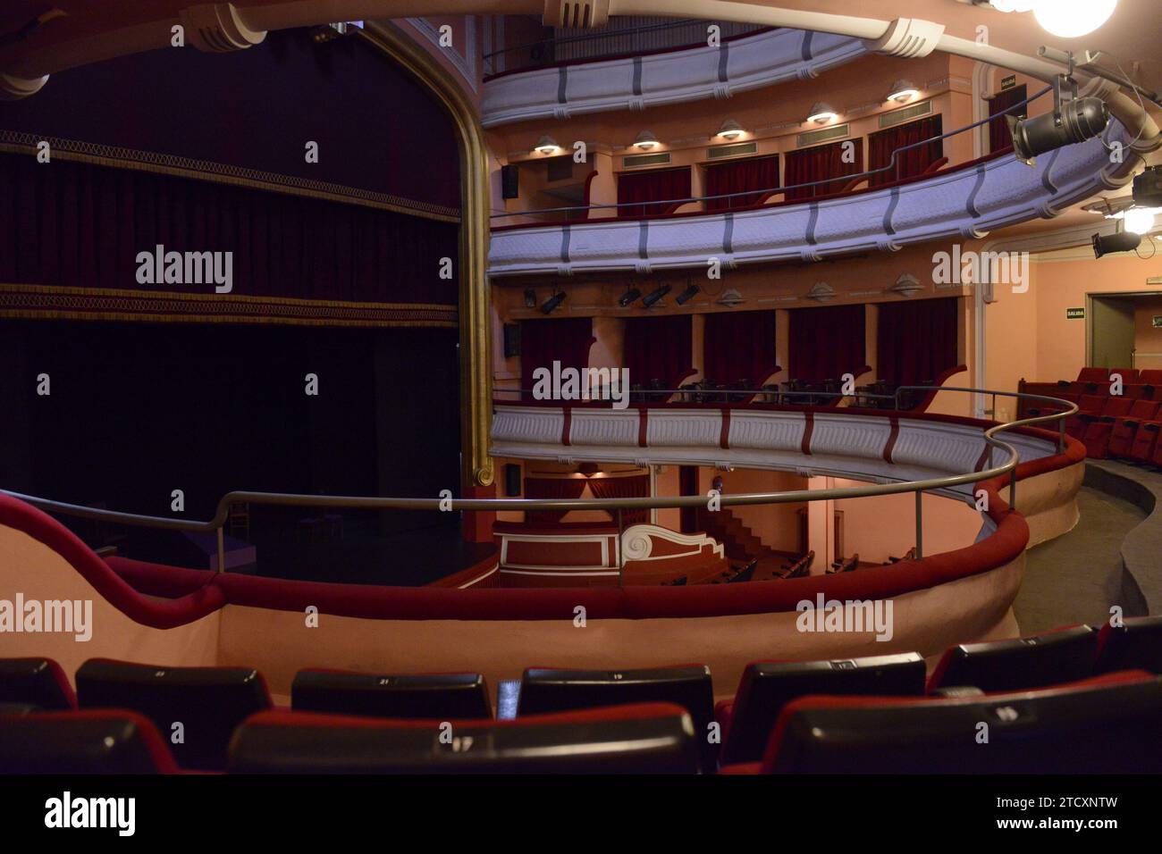 Madrid, 06.02.2016. Das Innere des Reina Victoria Theaters. Foto: Maya Balanya Archdc. Quelle: Album / Archivo ABC / Maya Balanya Stockfoto