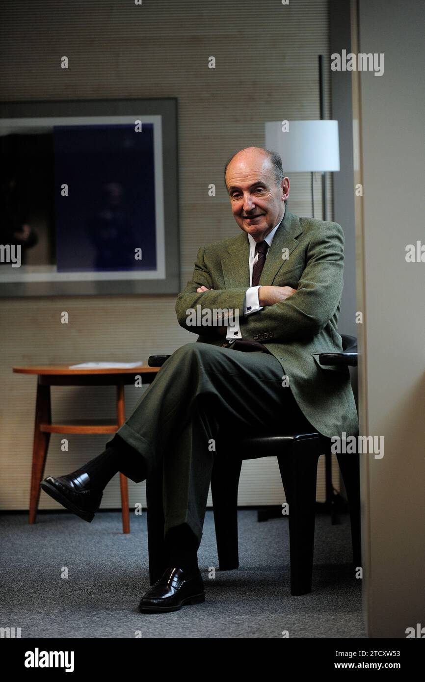 Barcelona. 04/03/2014. Interview mit Anwalt Miquel Roca Junyent. Fotos