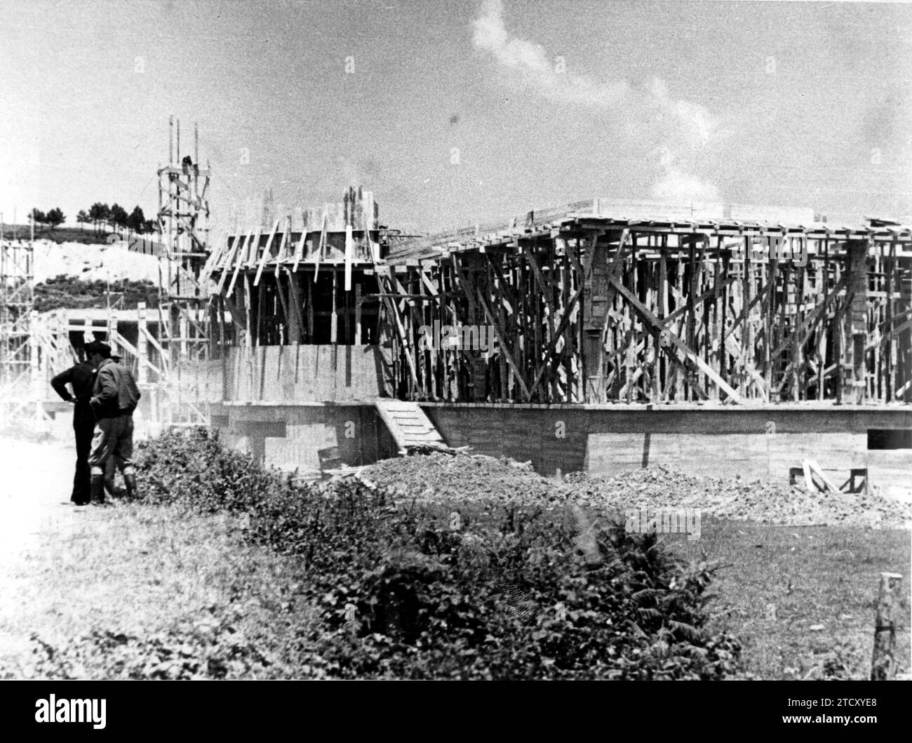 12/31/1936. Die "nationale Waffen- und Munitionsfabrik von Euzkadi". Quelle: Album / Archivo ABC / Campua Stockfoto