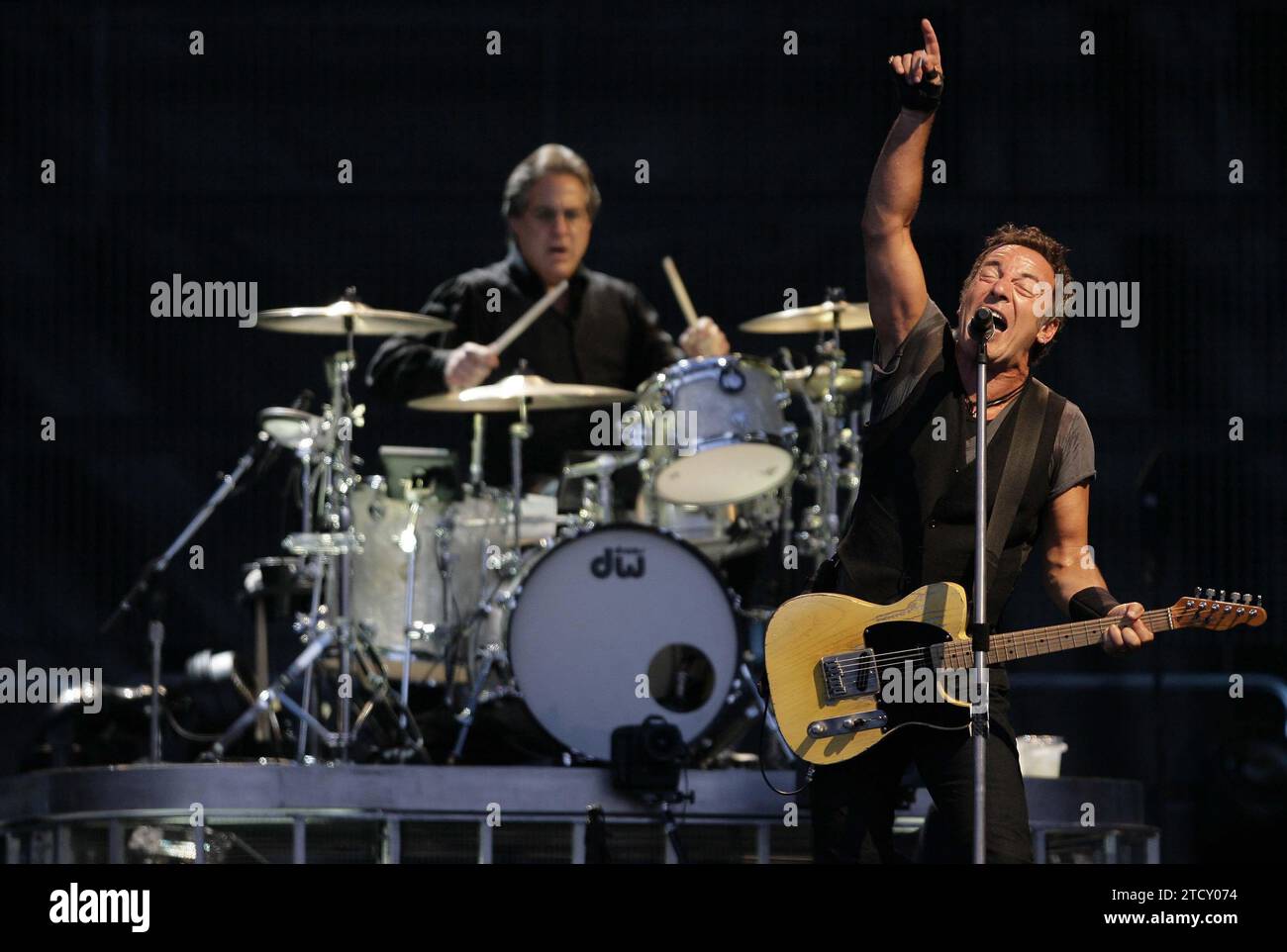 07/31/2009. Valladolid Foto Heras Bruce Springsteen zerstört das José Zorrilla Stadion mit einem historischen vollen Haus Archdc. Quelle: Album / Archivo ABC / Francisco Javier de Las Heras Stockfoto