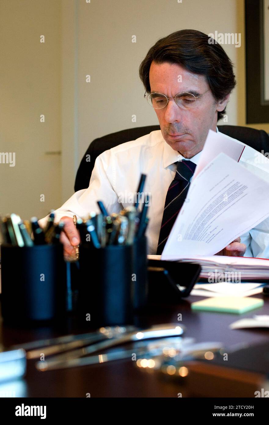 Madrid, 17. März 2010. Bericht für D7 von Josè Maria Aznar zum 20