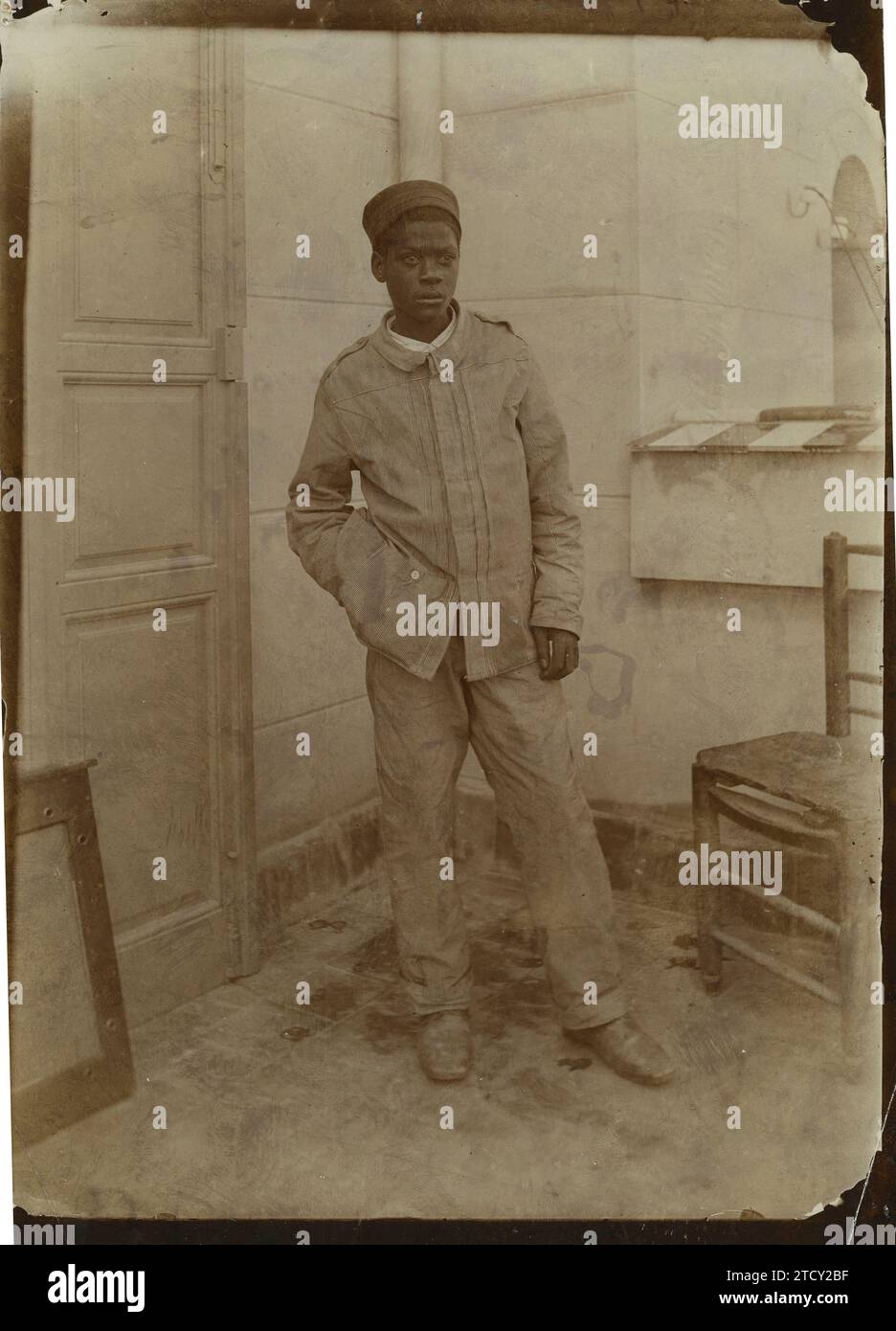 1898. Kubanischer Krieg. Ein junger kubanischer Soldat. Quelle: Album/Archivo ABC Stockfoto