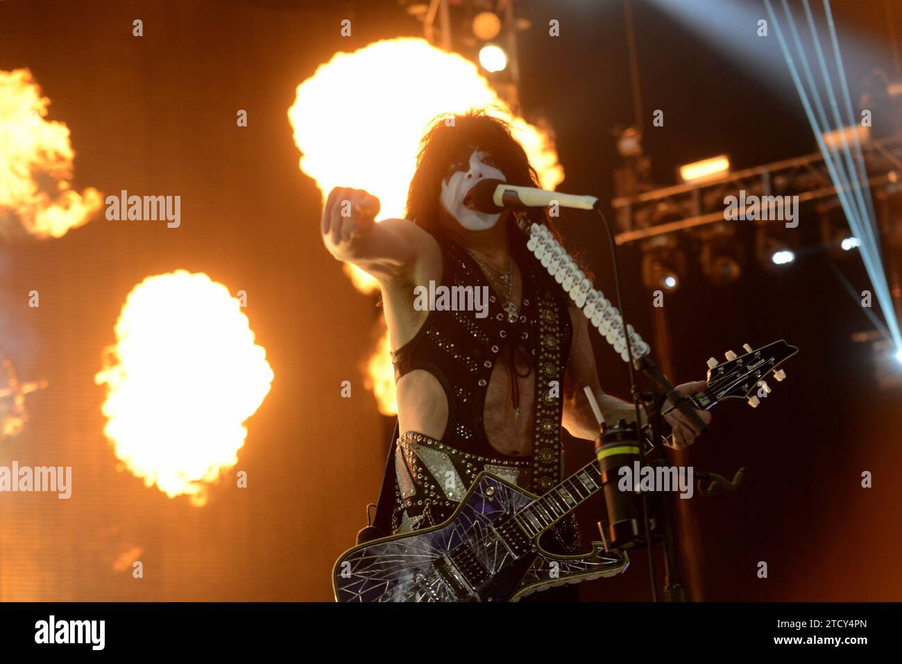 Madrid, 22.06.2015. Kuss-Konzert im Sportpalast. Foto: Maya Balanya Archdc. Quelle: Album / Archivo ABC / Maya Balanya Stockfoto