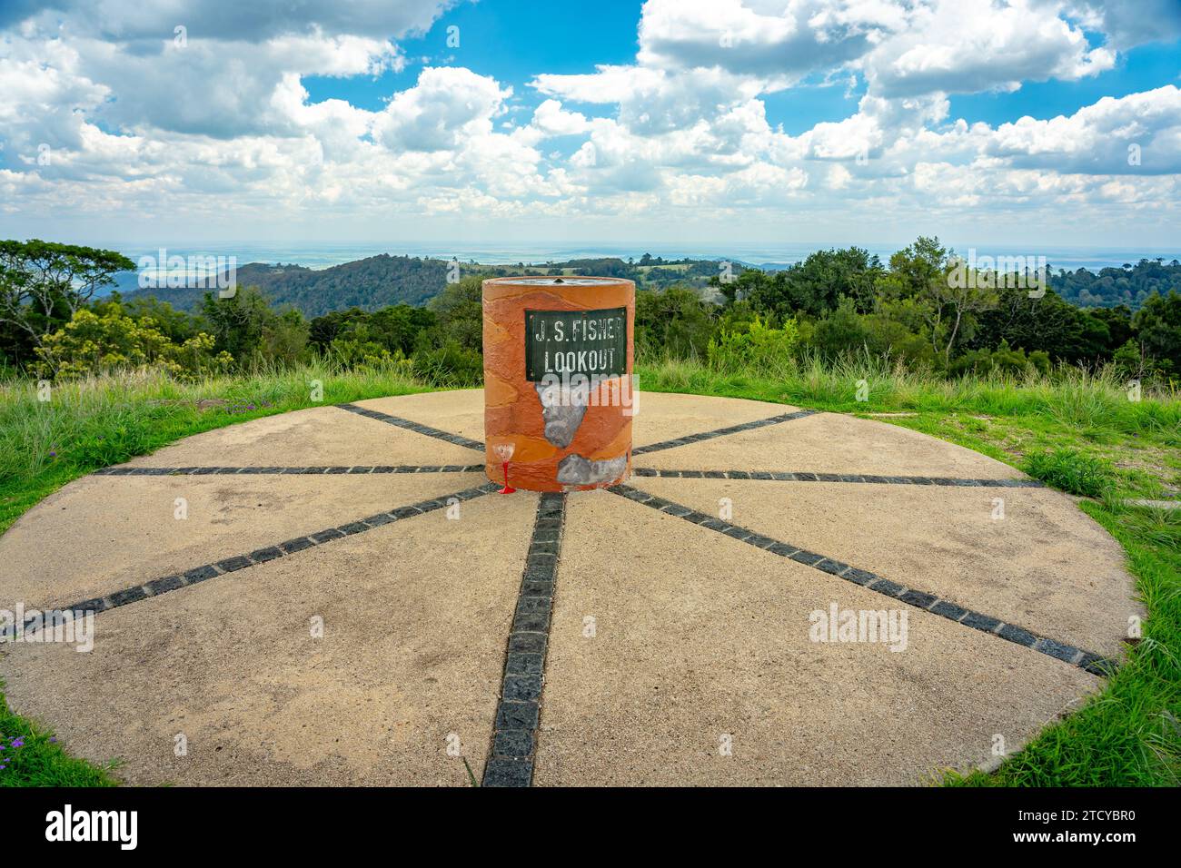 Fisher's Lookout im Bunya Mountains National Park, Queensland, Australien Stockfoto