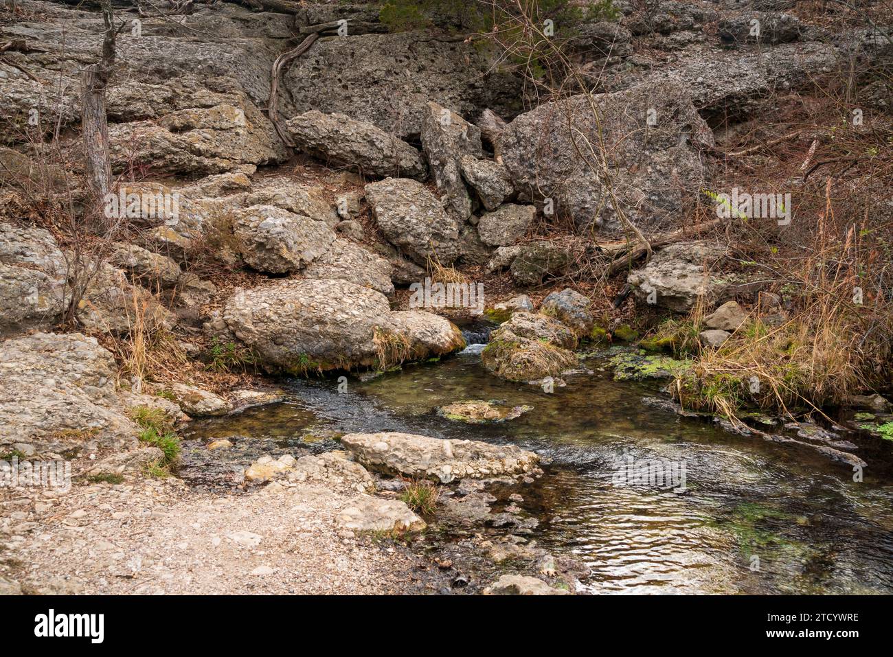 Die Chickasaw National Recreation Area in Sulphur, Oklahoma Stockfoto