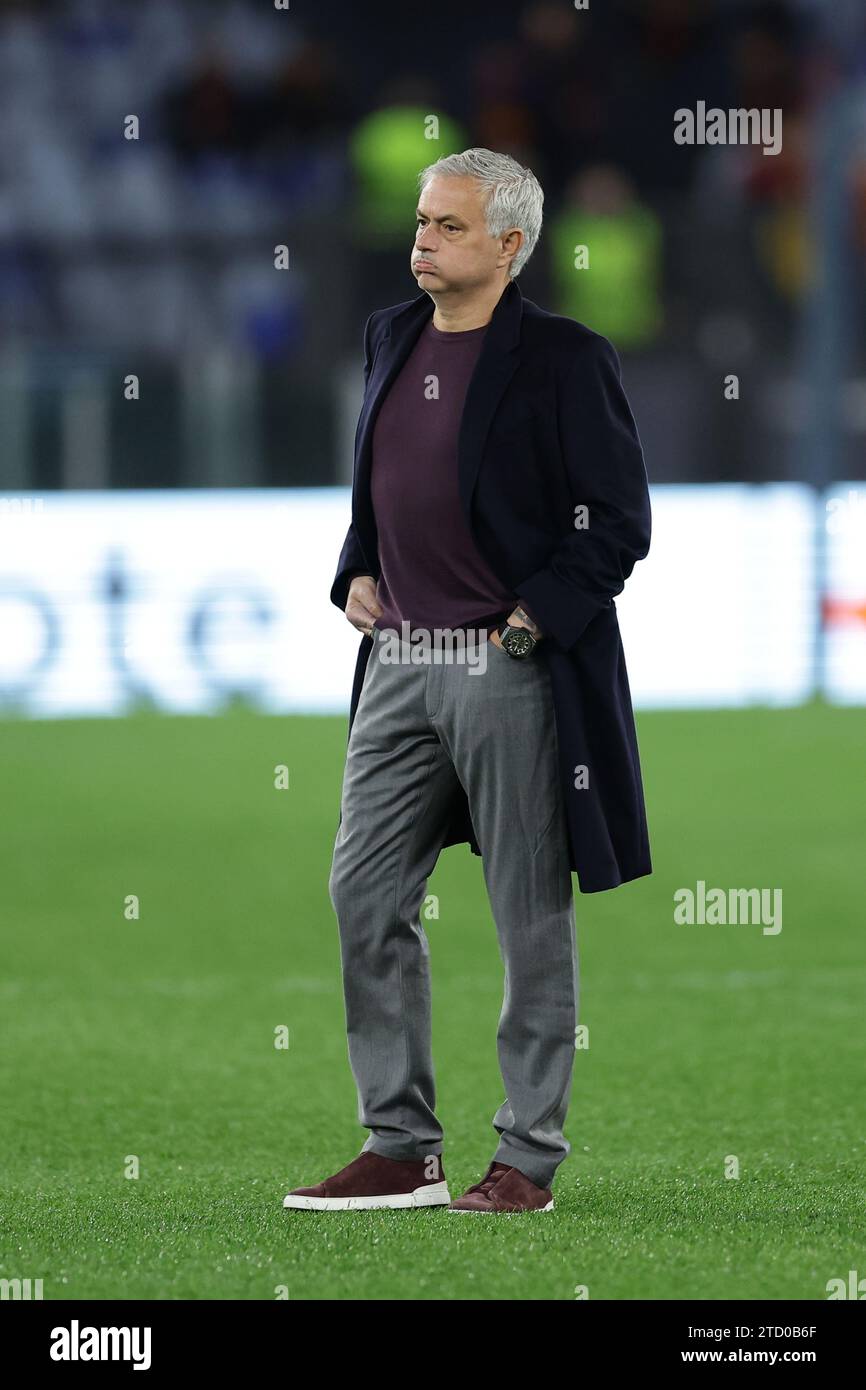 Der portugiesische Trainer Jose Mourinho bei der UEFA Europa League