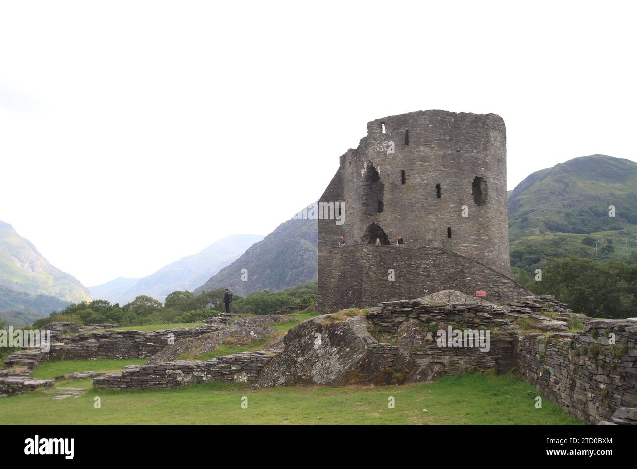 Dolbadarn Castle, Llanberis, Gwynedd, Nordwales, Großbritannien Stockfoto