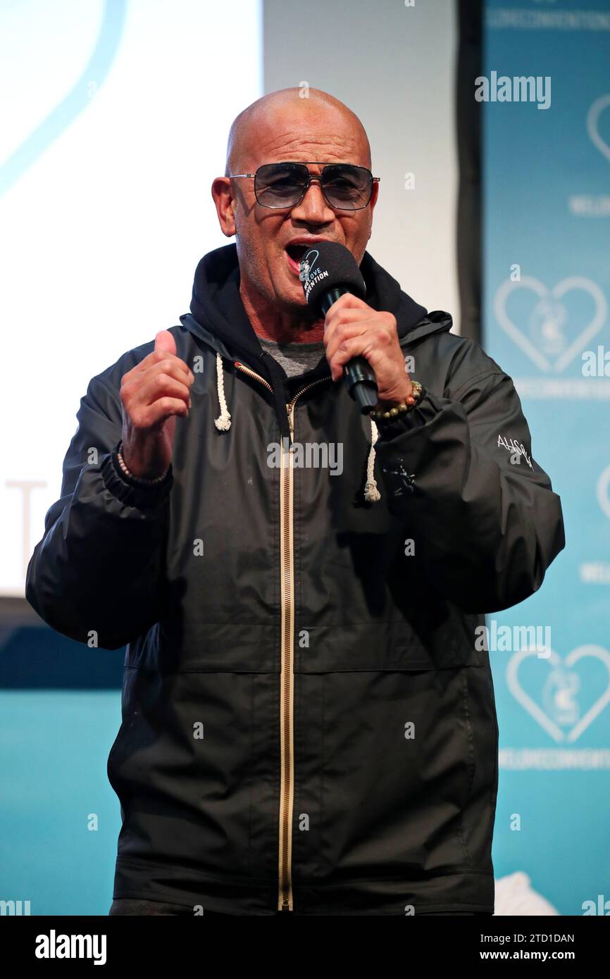 Temuera Morrison besucht die Deutsche Film & Comic Con, Westfalenhalle Dortmund, 03.12.2023 Stockfoto