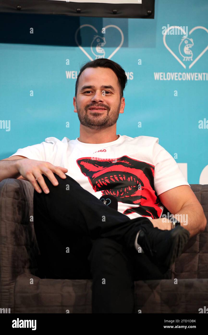 Daniel Logan besucht die Deutsche Film & Comic Con, Westfalenhalle Dortmund, 03.12.2023 Stockfoto