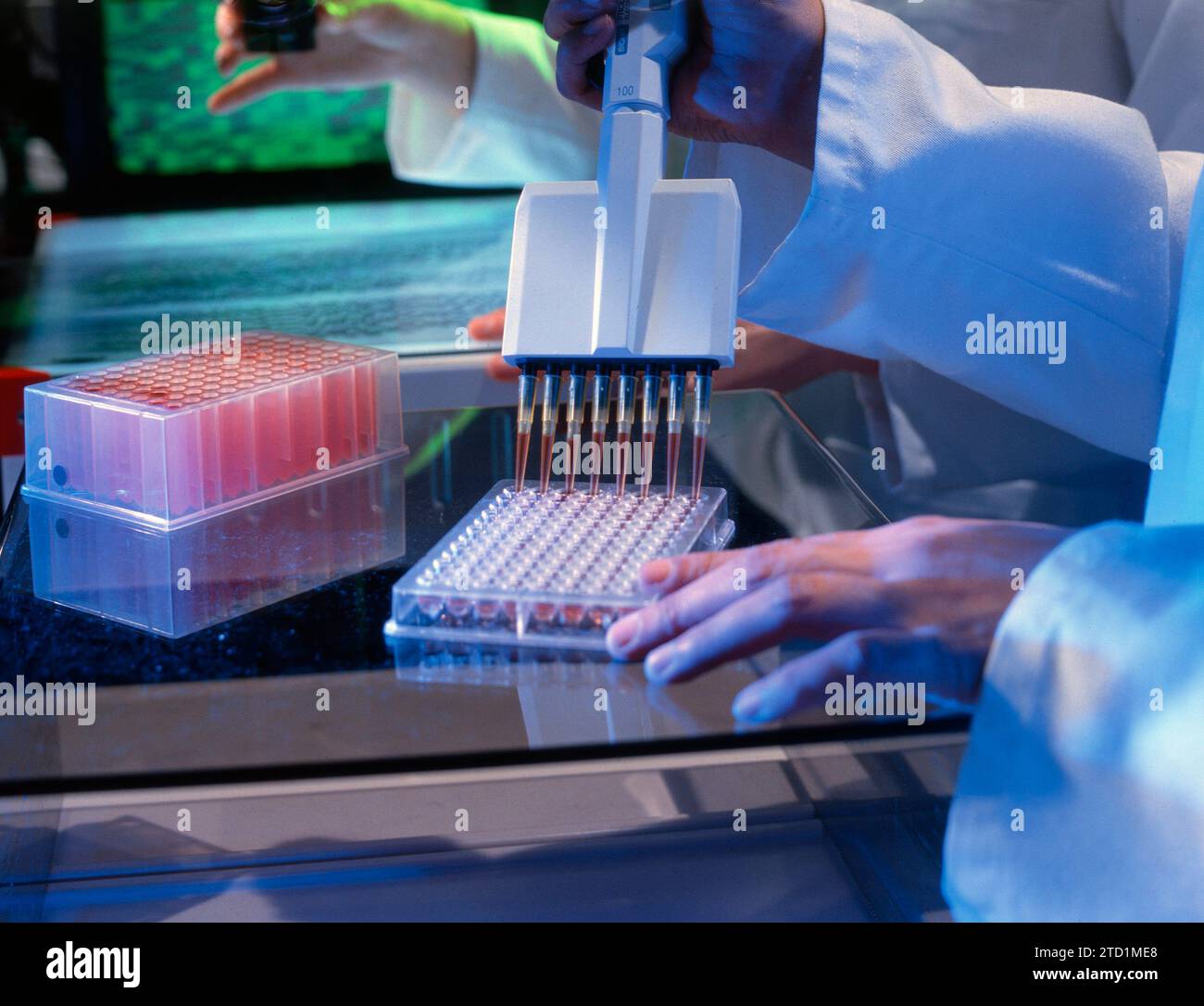 Labortests Stockfoto