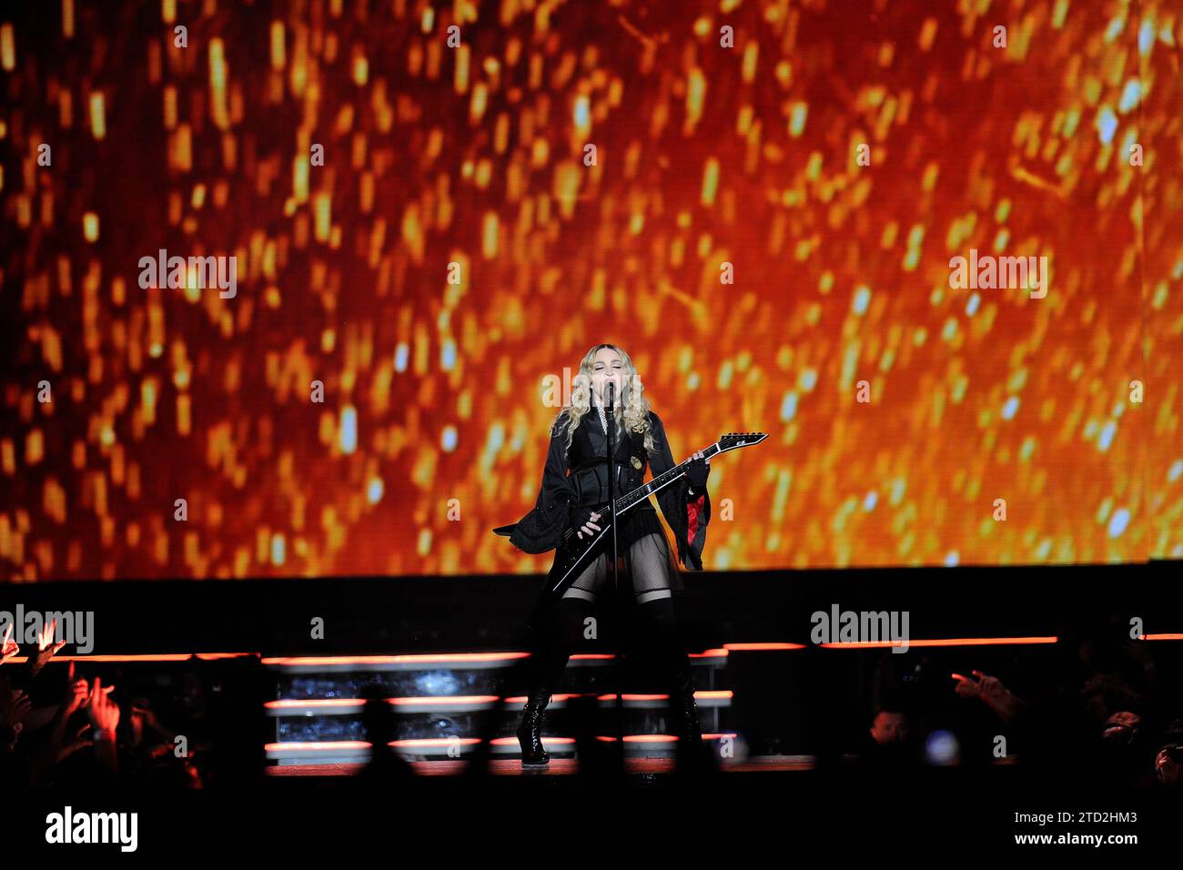 Barcelona, 24.11.2015. Madonna Konzert im Palau sant Jordi. Foto: Inés Baucells Archdc. Quelle: Album / Archivo ABC / Inés Baucells Stockfoto