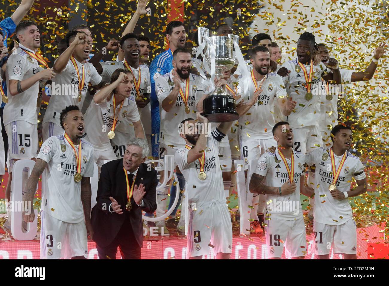 Sevilla, 05.06.2023. Finale der Copa del Rey 2023. Real Madrid Spiel