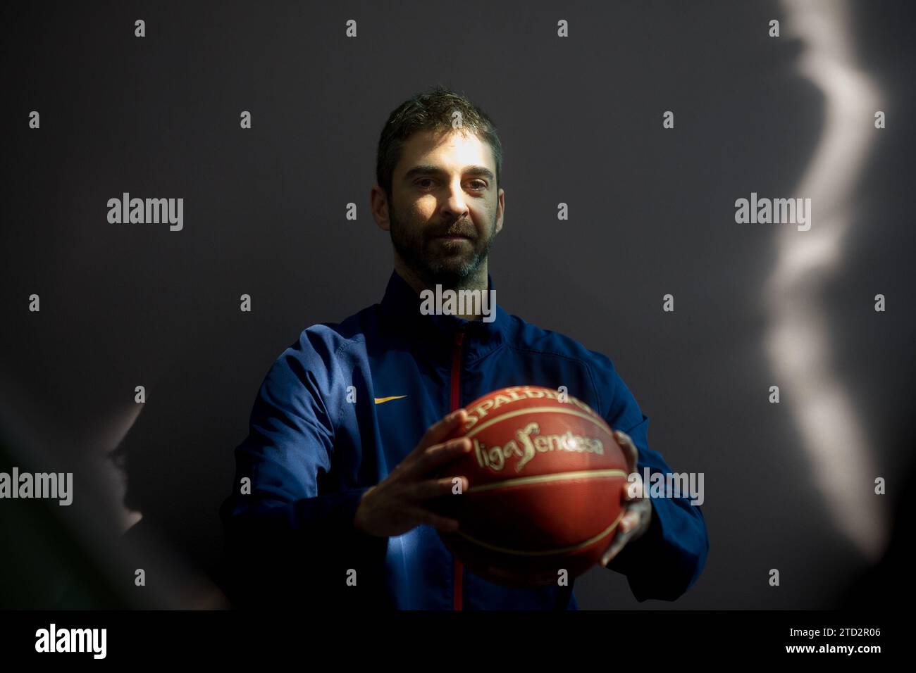 Barcelona, 14.02.2017. Medientag im Fußballverein Barcelona de Baloncesto. Im Bild Juan Carlos Navarro. Foto: Inés Baucells Archdc. Quelle: Album / Archivo ABC / Inés Baucells Stockfoto