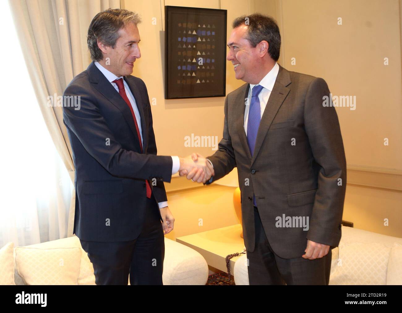 Madrid, 14.02.2017. Der Entwicklungsminister Iñigo de la Serna trifft