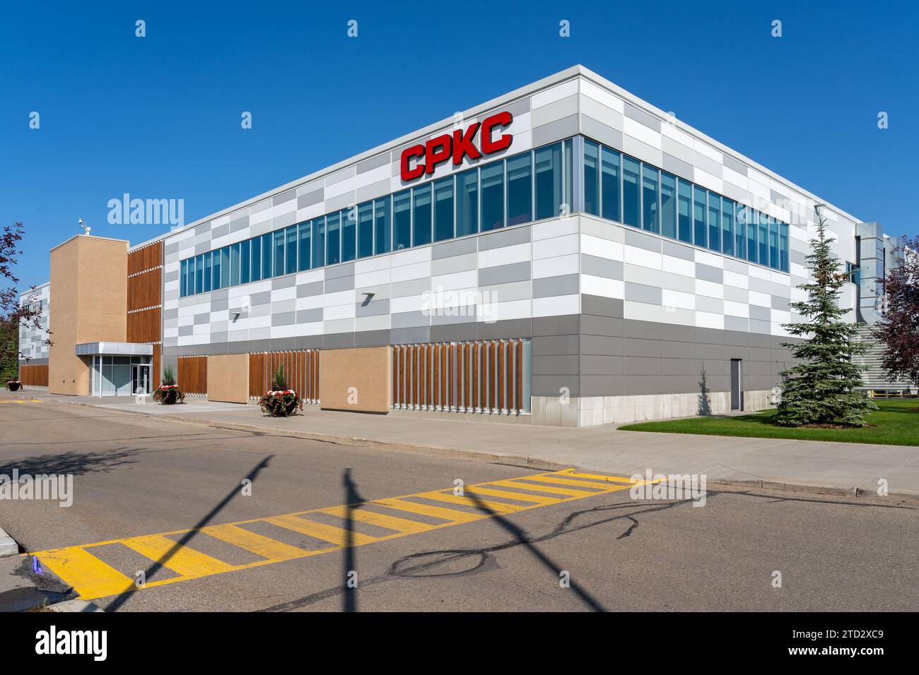 CPKC-Hauptsitz in Calgary, Alberta, Kanada Stockfoto