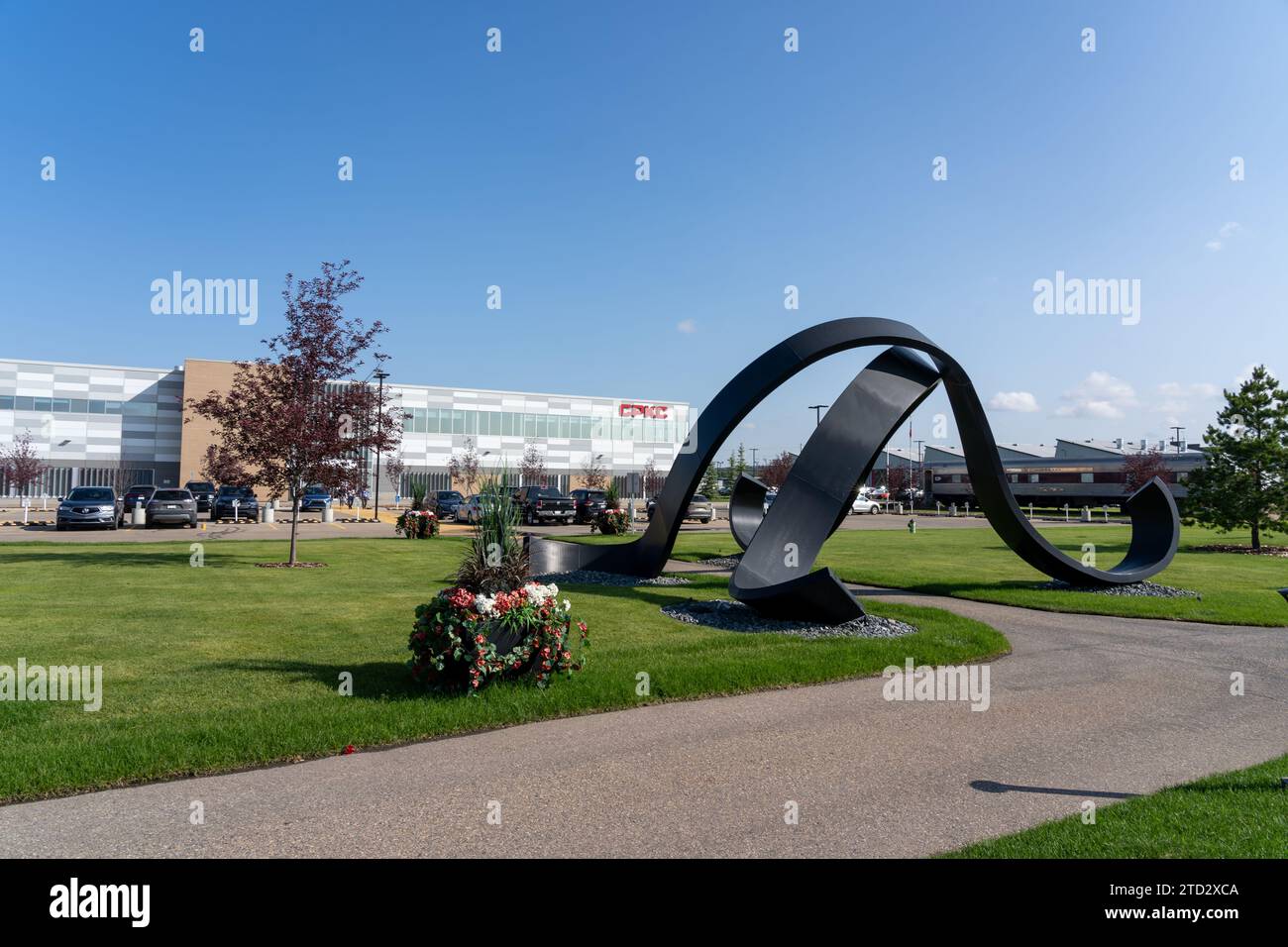 CPKC-Hauptsitz in Calgary, Alberta, Kanada Stockfoto