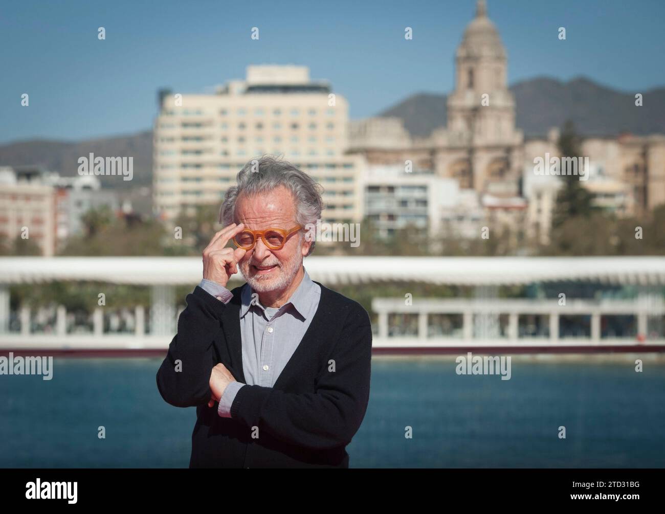 Madrid, 17.03.2019. Fernando Colomo präsentiert seinen neuesten Film auf dem Malaga Film Festival, ?Antes de la quema?. Foto: Francis Silva. ARCHSEV. Quelle: Album / Archivo ABC / Francis Silva Stockfoto