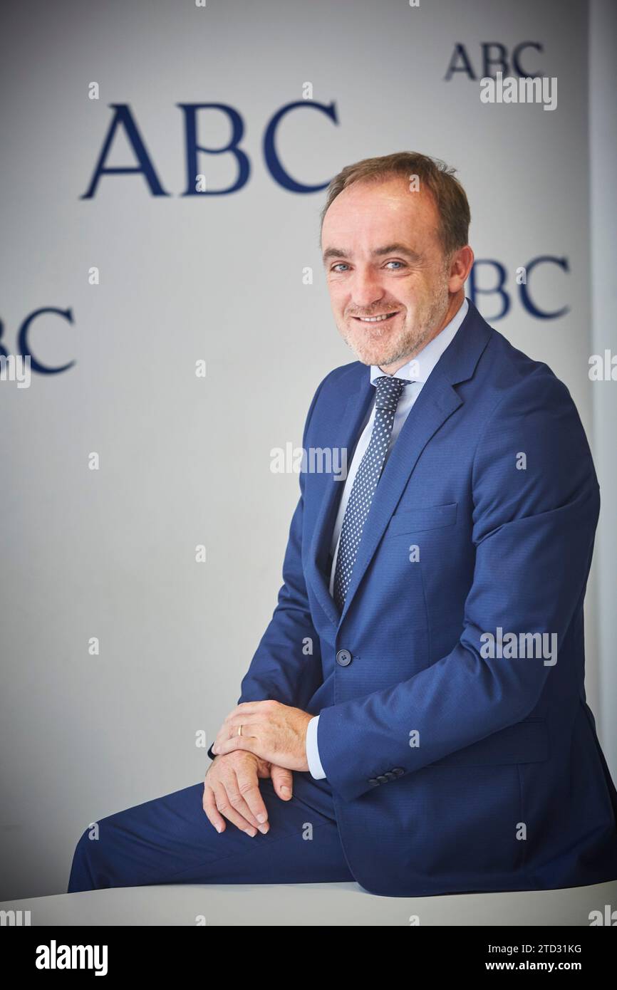 Madrid, 24.10.2018. ABCRedaktion. Interview mit José Javier Esparza