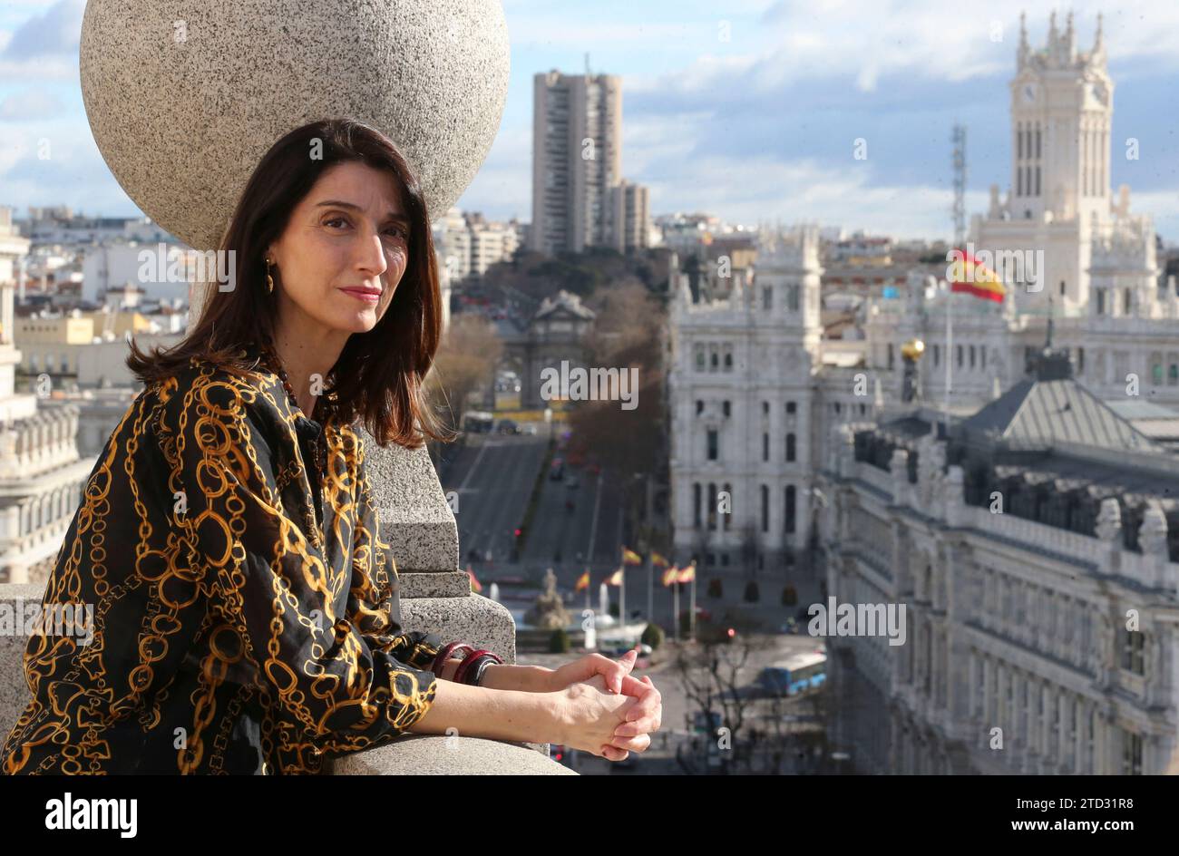 Madrid, 23.01.2019. Interview mit dem Regierungsdelegierten gegen geschlechtsspezifische Gewalt, Pilar Llop. Foto: Jaime García. ARCHDC. Quelle: Album / Archivo ABC / Jaime García Stockfoto