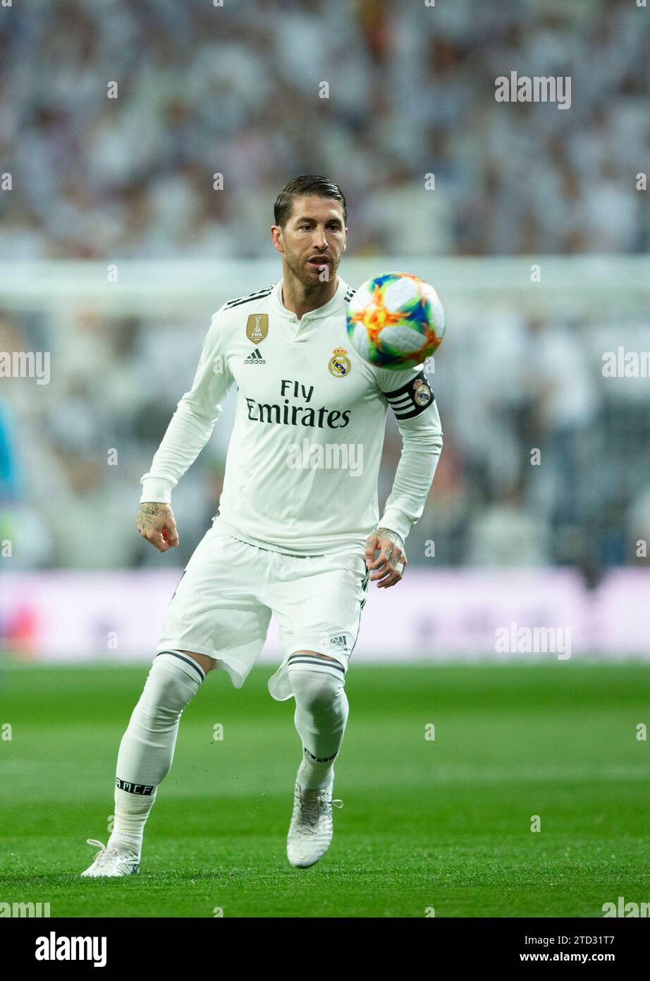 Madrid, 27.02.2019. Das zweite Halbfinale der Copa del Rey wurde im Stadion Santiago Bernabéu zwischen Real Madrid und Barcelona ausgetragen. Foto: Ignacio Gil ARCHDC. Quelle: Album / Archivo ABC / Ignacio Gil Stockfoto Madrid, 27.02.2019. Das zweite Halbfinale der Copa del Rey wurde im Stadion Santiago Bernabéu zwischen Real Madrid und Barcelona ausgetragen. Foto: Ignacio Gil ARCHDC. Quelle: Album / Archivo ABC / Ignacio Gil Stockfoto